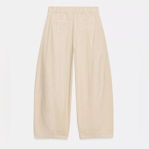 Beige Wide-Leg Pants